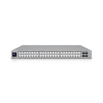 UniFi Switch USW-Pro-XG-48 / Capa 3 / 48 puertos (32 × 10 GbE, 16 × 2,5 GbE) + 4 puertos SFP28 25 G