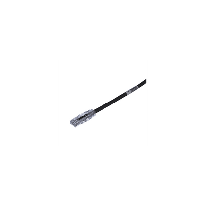 Cable de Parcheo TX6, UTP Cat6, 24 AWG, CM, Color Negro, 6.1 Metros (20 Pies)