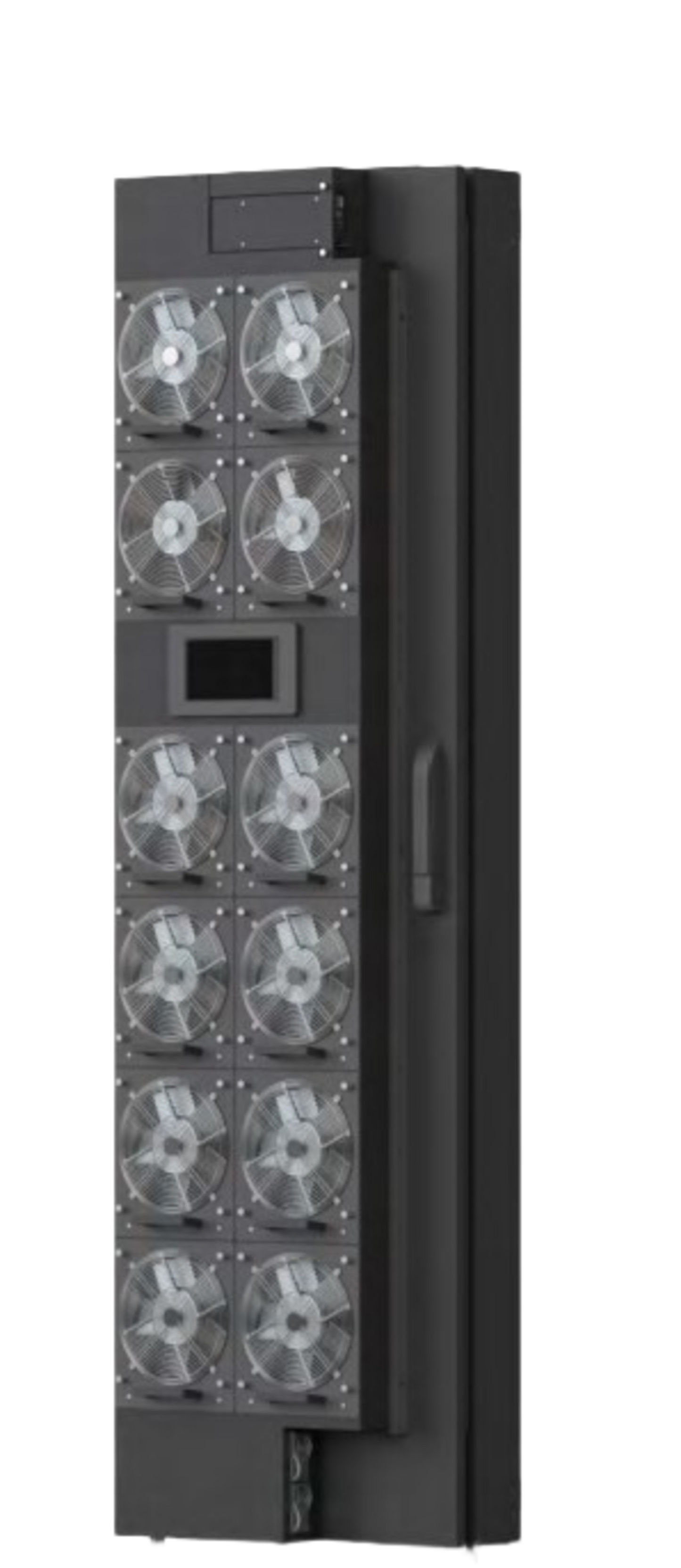 Enfriador de Puerta Trasera para Rack 42U / 800W Agua Refrigerada / 12 Ventiladores DC Hot-Swap / Ethernet SNMP Modbus / Hoffman RackChiller RDHX PRO