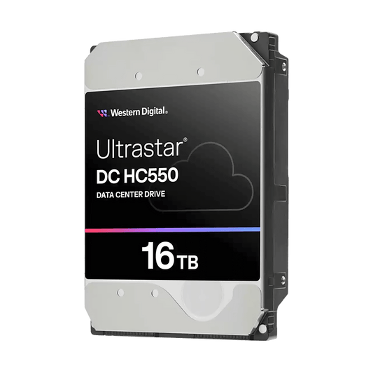Disco Duro Data Center / 16TB / 7200 RPM / SATA 6 Gb/s / SAS 12 Gb/s / CMR / Helium / HelioSeal / RVS / 2.5M-hour MTBF / 5 Años Garantía