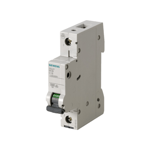 Interruptor Riel Dinn Tipo 5SL6, 1 polo, 2 amp