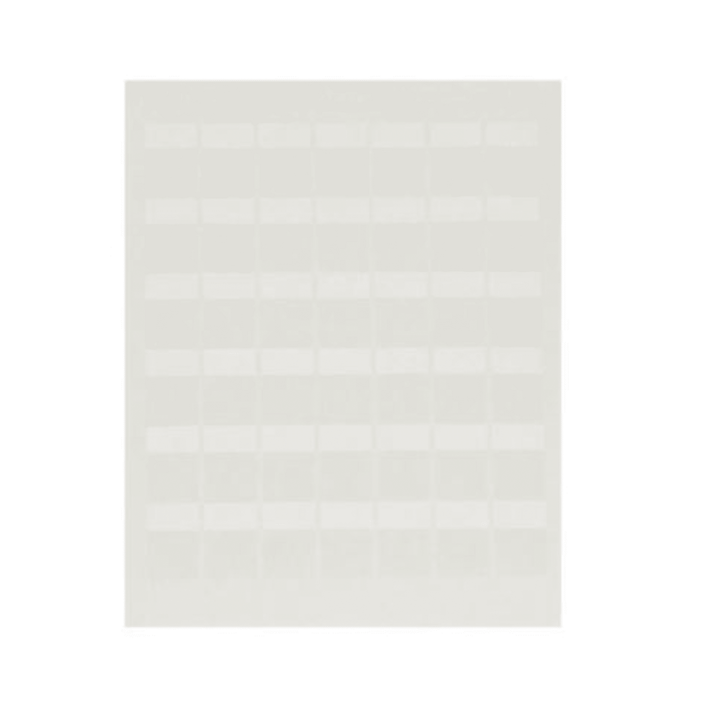 Paquete de Hojas con 2500 Etiquetas de Identificación Auto-Laminadas para Impresora Láser/Inyección de Tinta, para Cables de 3 a 7.1 mm de Diámetro (12 - 10 AWG), Color Blanco