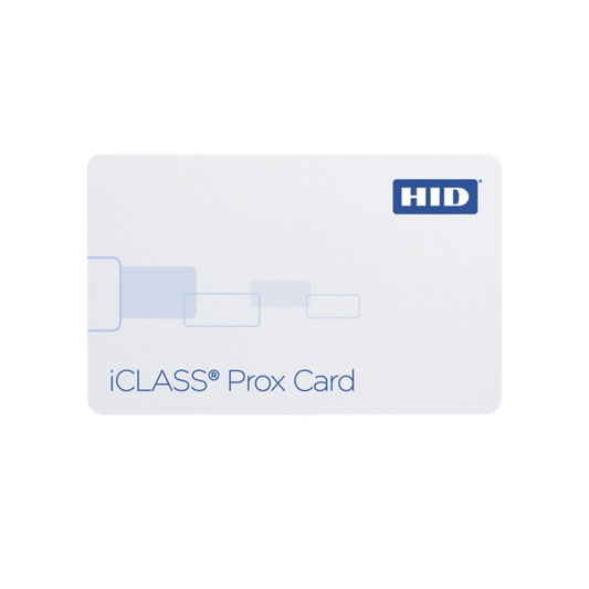 Tarjeta iCLASS+ Prox  2k con SIO/ Delgada / Garantía de por Vida/Delgada (imprimible)