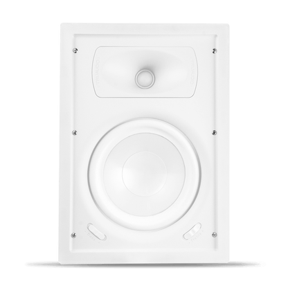 Speaker In-Wall TruAudio Ghost Series | 2 Way | Woofer 8in Polipropileno Blanco | Tweeter 1in | Potencia 5-125 W | Impedancia 8&Omega; | Rango de Frecuencia 40-20kHz | Sensibilidad 90dB