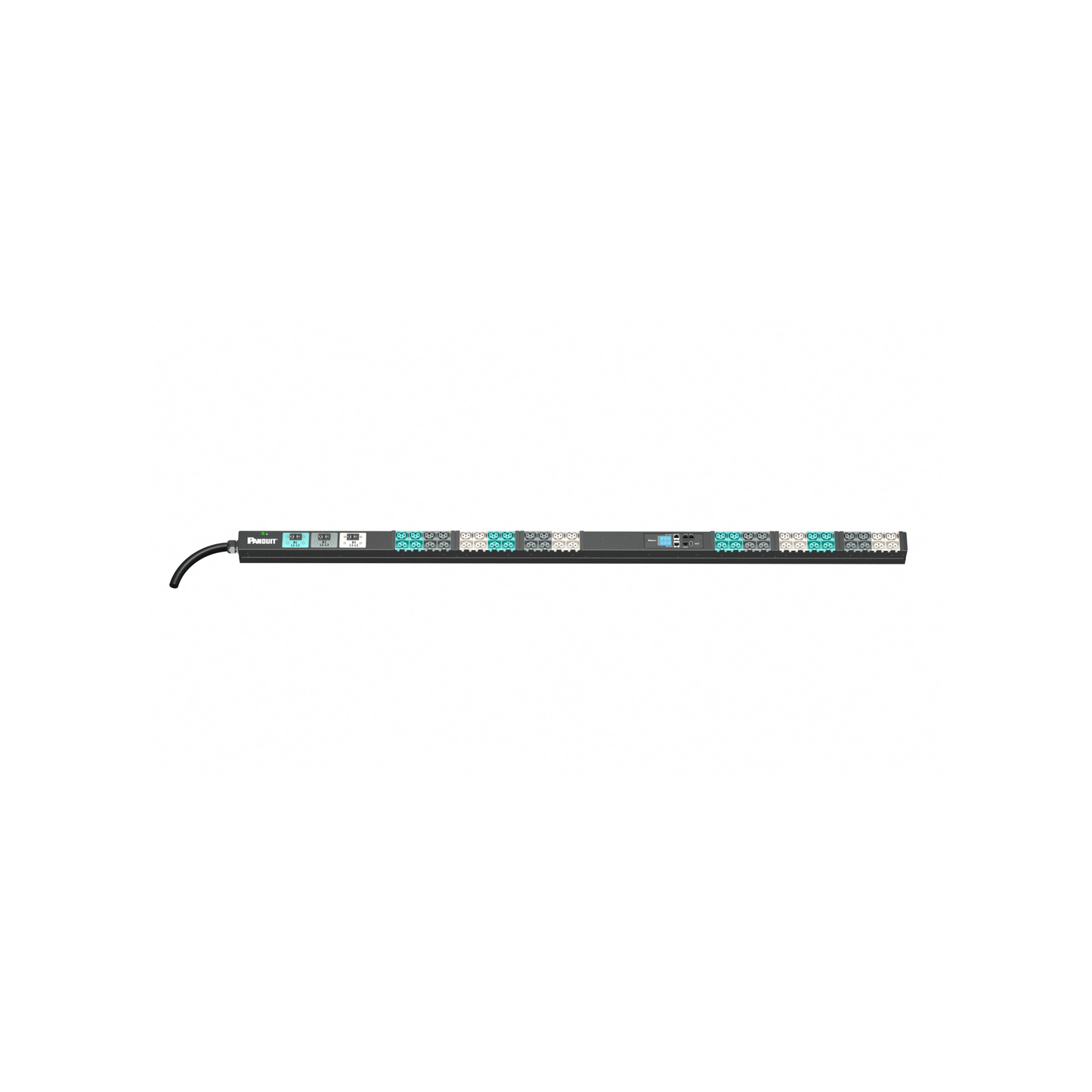 PDU Inteligente Monitoreable EL2P para Distribución de Energía, Enchufe de Entrada NEMA L21-30P, Con 24 Salidas C13/C15 y 24 C19/C15/C19/C21, de Instalación Vertical, 208 Vca, 30 Amp