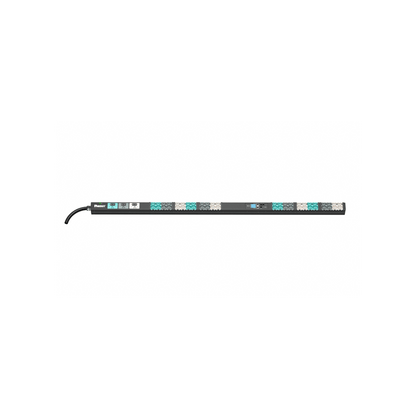 PDU Inteligente Monitoreable EL2P para Distribución de Energía, Enchufe de Entrada NEMA L21-30P, Con 24 Salidas C13/C15 y 24 C19/C15/C19/C21, de Instalación Vertical, 208 Vca, 30 Amp