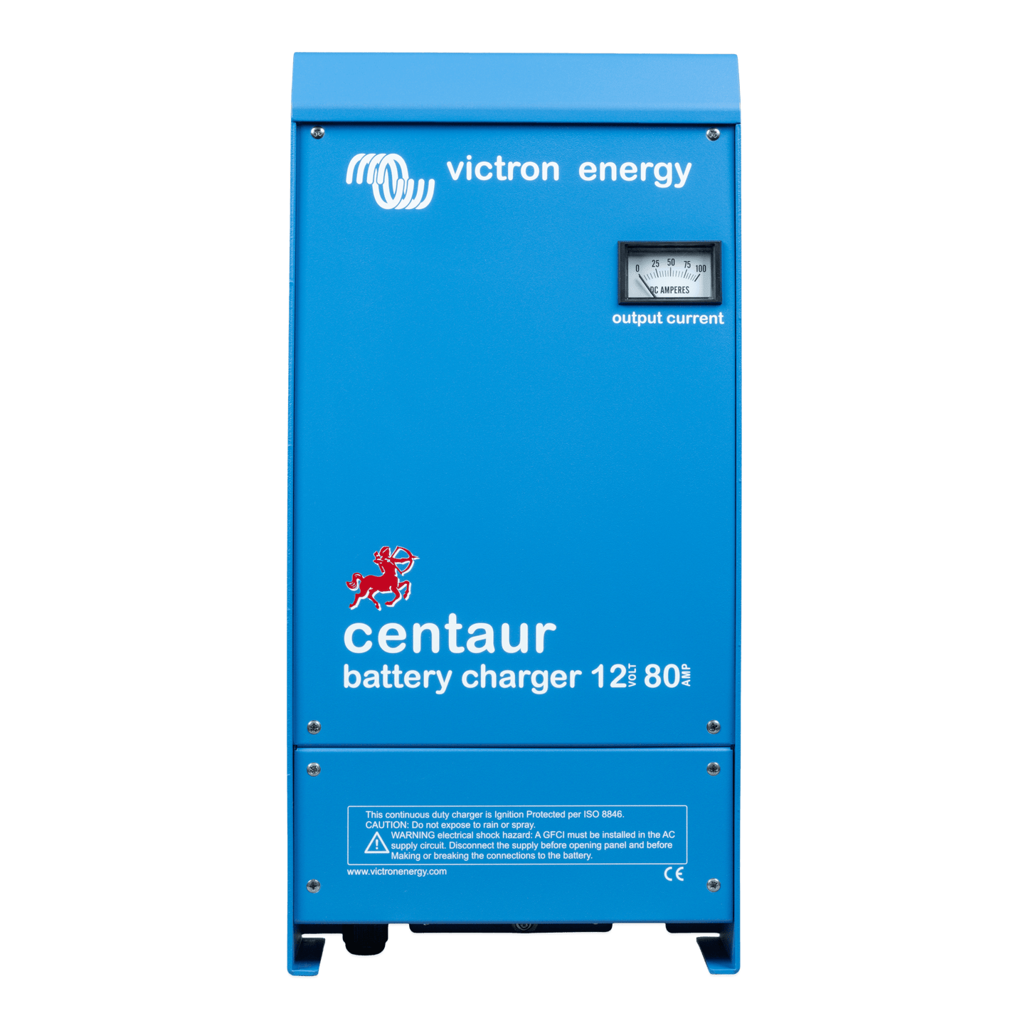 Centaur 12/80 / Cargador de Baterías 12V, 80A / Para Ambientes Marinos y Terrestres. /  Bancos de 400 a 1000 Ah
