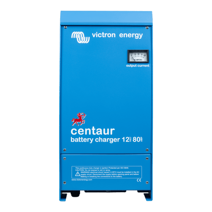 Centaur 12/80 / Cargador de Baterías 12V, 80A / Para Ambientes Marinos y Terrestres. /  Bancos de 400 a 1000 Ah
