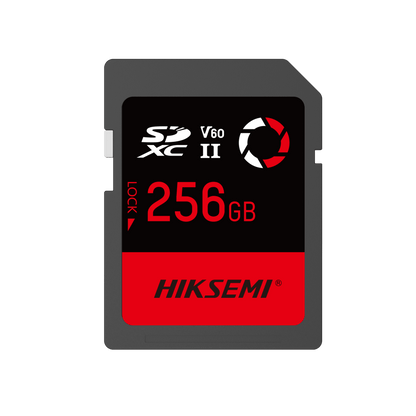 Tarjeta SD de 256G / 250 MB/s Lectura / 180 MB/s Escritura / U3 V60 / 4K Video