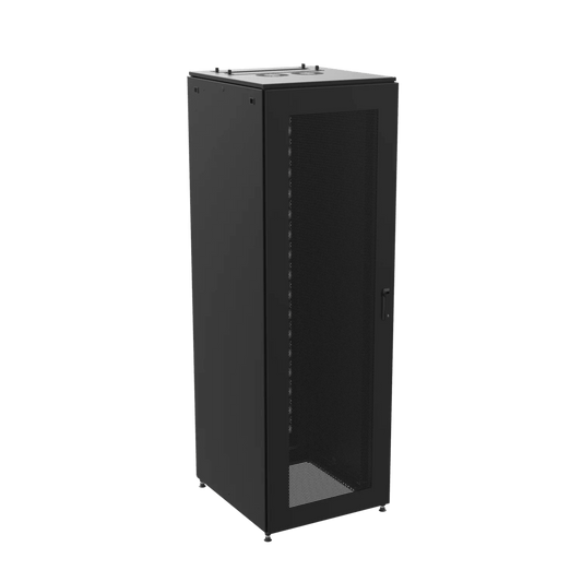 Gabinete de Telecomunicaciones ProLine S1 24 UR 600 mm de Ancho, 900 mm de Profundidad, Color Negro