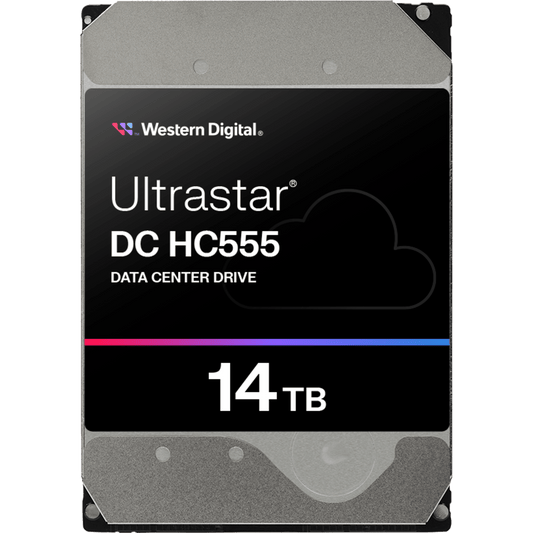 Disco Duro para Centro de Datos Ultrastar DC HC550 / 14TB / 7200 RPM / SATA 6Gb/s/ HelioSeal® 6ta Generación / EAMR y Triple Stage Actuator / 2.5M Horas MTBF / 5 Años de Garantía