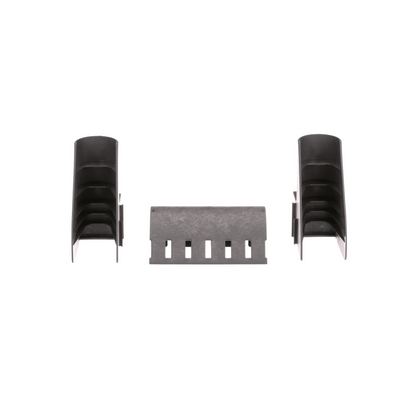 Kit de Bajada de Cables Para Charola Tipo Escalerilla, Con Control de Radio de Curvatura, Fabricado en Nylon 6.6, Color Negro
