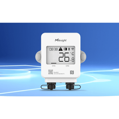 DISPLAY LORAWAN PARA SENSOR DE TEMPERATURA Y SENSOR MAGNETICO PARA USO EN CUARTOS FRIOS