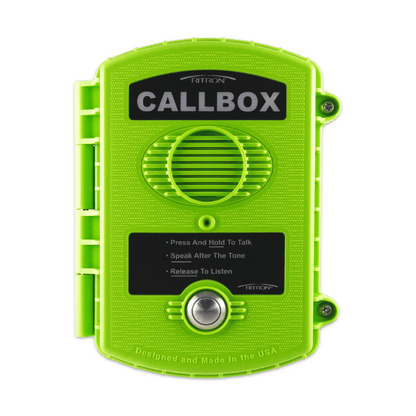 Callbox, Intercomunicador Inalámbrico Vía Radio UHF 450-470MHZ, Serie Q1 en Color Verde