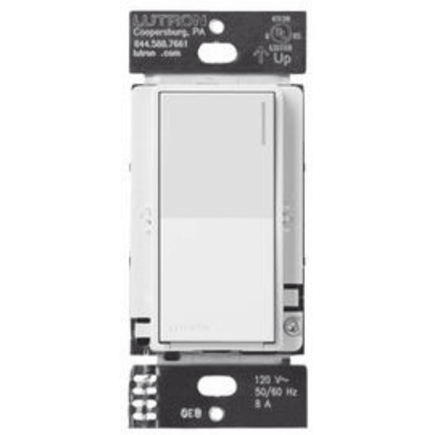 (RadioRA3) Atenuador (dimmer) Auxiliar de pared, compañero de atenuadores multilocación. Usar en 3 vías o escalera.