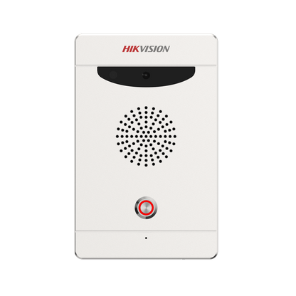 Estación de Alarma de Pánico con Video / Cámara 2 Mergapixel / Audio Bidireccional / Alarma de Manipulación / PoE / IP65 / IK08 / Montaje en Pared o Empotrado