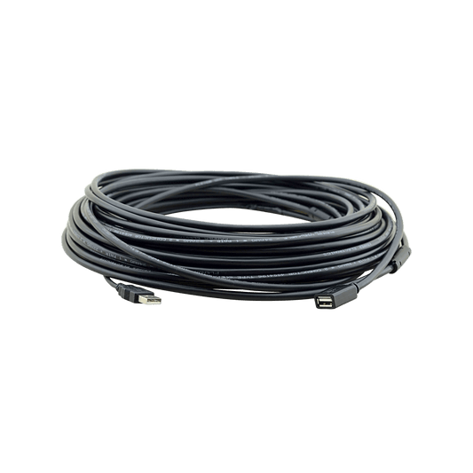 Cable Extensor Activo USB 7.60 mts | USB 2.0 Alta Velocidad 480 Mbps | Alimentación por Bus | Sin Drivers | Hubs Integrados 1-2 Tiers