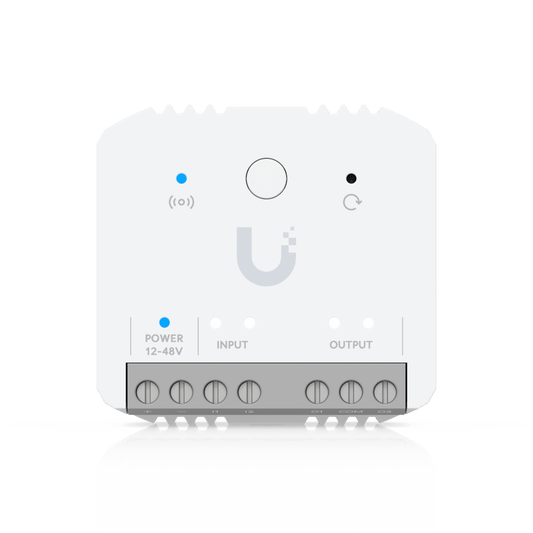 Relé Inteligente SuperLink / 10A Contacto Seco / 12-48Vcc / I/O Interfaces / Integración UniFi Protect / Alcance 2 km