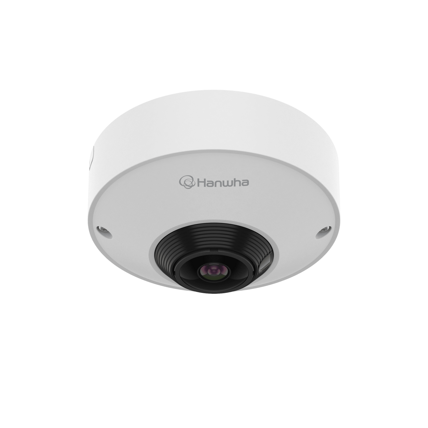 Cámara Ojo de Pez AI 12MP / Resolución 3584x2688 / Lente 1.76mm F1.8 / WDR 120dB / WiseNR II AI / Detección Persona-Vehiculo / PoE 7.3W / IP42 para uso interior