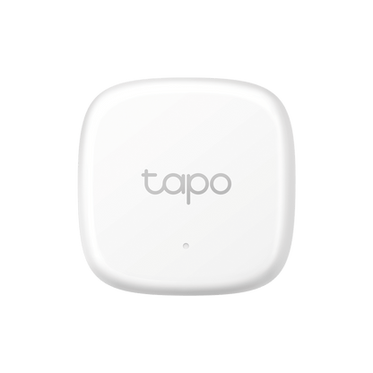 Sensor Inteligente de Temperatura y Humedad / Chip Sensor Suizo / Precisión ±0.3°C / ±3%RH / Actualización 2s / Batería 1+ Año / Compatibilidad Tapo Hub / Alexa / Automatización Hogar