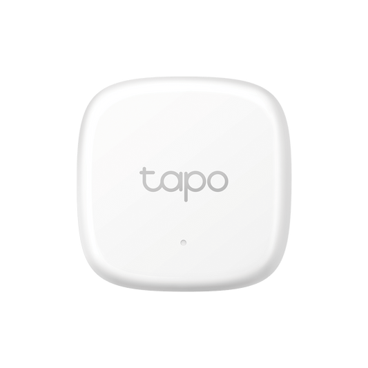 Sensor Inteligente de Temperatura y Humedad / Chip Sensor Suizo / Precisión ±0.3°C / ±3%RH / Actualización 2s / Batería 1+ Año / Compatibilidad Tapo Hub / Alexa / Automatización Hogar