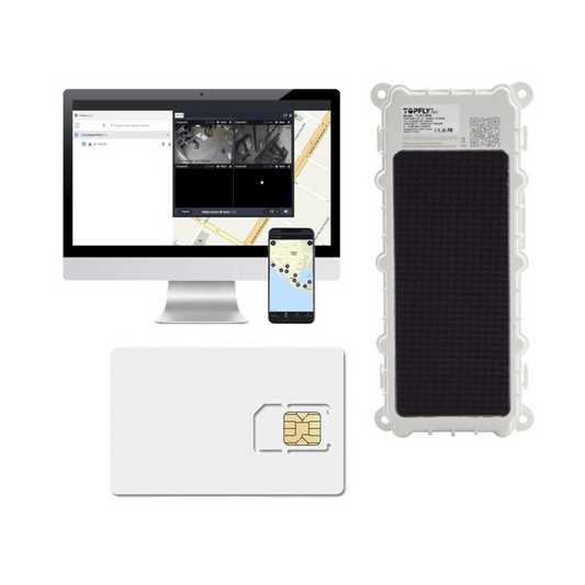 KIT Dispositivo de Seguimiento de Activos / Protección IP67 /  Recargable Li 9600 mAh / LTE Cat-M1/NB-IoT / Tamaño Compacto / Funciona con Energía Solar / + EPCOMGPSANUAL + SIM500MB2Y