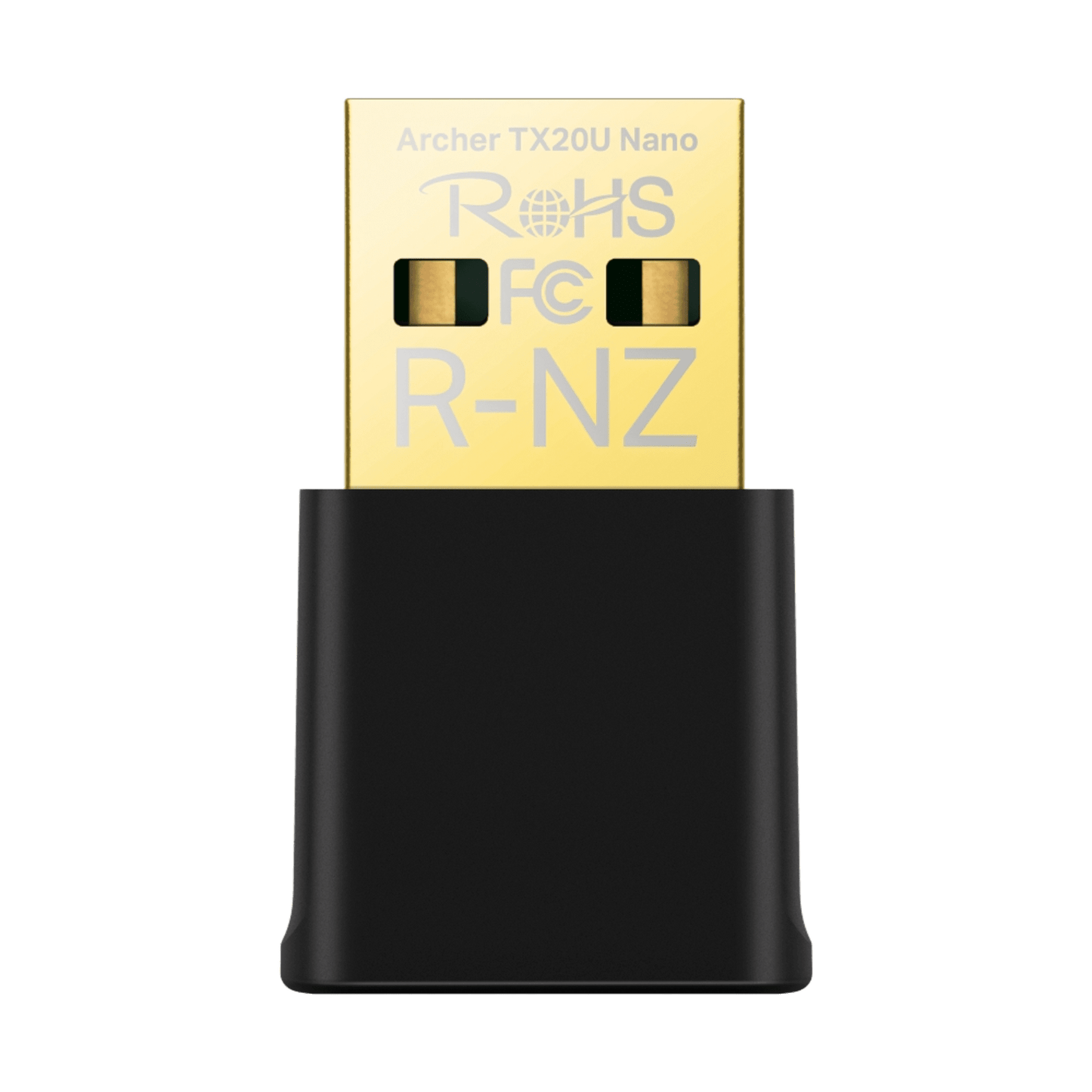 Mini Adaptador USB inalámbrico doble banda AC 600 Mbps, antena onmidireccional.