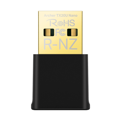 Mini Adaptador USB inalámbrico doble banda AC 600 Mbps, antena onmidireccional.