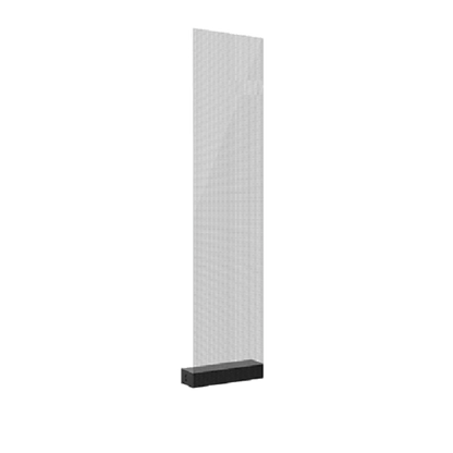 Panel LED Transparente / Pixel Pitch 3.91 mm / 250 x 1,200 mm (4 piezas / 1 m2) / Transparencia 82% / Brillo 1500-5000 nits / SMD1717 / Instalación Pegado-Colgado-Fijo