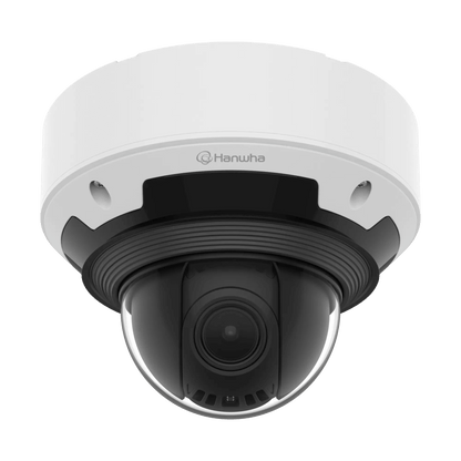 Cámara Domo Exterior Antivandálica AI 4MP / Sensor 1/1.8" CMOS / Zoom Varifocal Motorizado 2.0x (4.6-9.35mm) / WiseIR 30 mts / Inteligencia Artificial Avanzada / Detección Persona-Vehiculo-Matrícula / IP67-IP66-IP6K9K-IK11