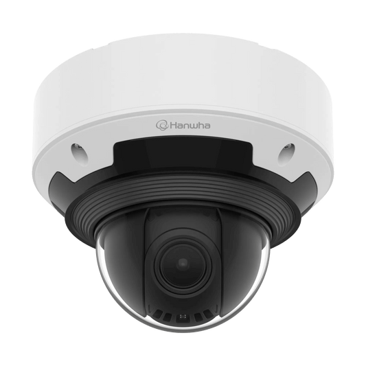 Cámara Domo Exterior Antivandálica AI 4MP / Sensor 1/1.8" CMOS / Zoom Varifocal Motorizado 2.0x (4.6-9.35mm) / WiseIR 30 mts / Inteligencia Artificial Avanzada / Detección Persona-Vehiculo-Matrícula / IP67-IP66-IP6K9K-IK11