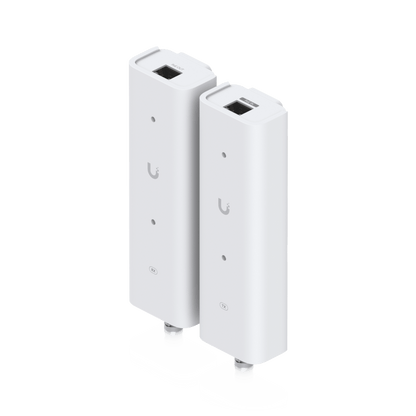 Kit Extensor PoE sobre 2 Hilos (Par Transmisor/Receptor) para Cable Par Trenzado o Coaxial, Entrada PoE++ y Salida PoE/PoE+, Incluye Adaptadores BNC