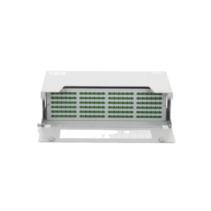 Distribuidor de Fibra Óptica para 144 Empalmes, con 144 Acopladores SC/APC y 144 Pigtails, 19, 5 UR