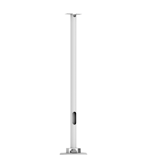 Barra de Extensión para Cámaras de Estacionamiento / 800 mm Longitud / SPCC / Salida de Cable / Ajuste de Altura / Hikvision White