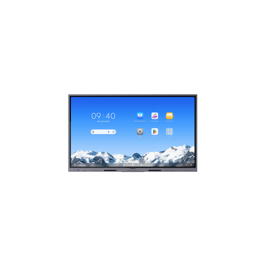 Pantalla Interactiva Touch de 65" Android 14 / Asistentes IA / Google Suite Preinstalado con Certificación EDLA / Resolución 4K / Bocinas Integradas / Entradas HDMI y VGA / Incluye 2 Lápices para Escribir