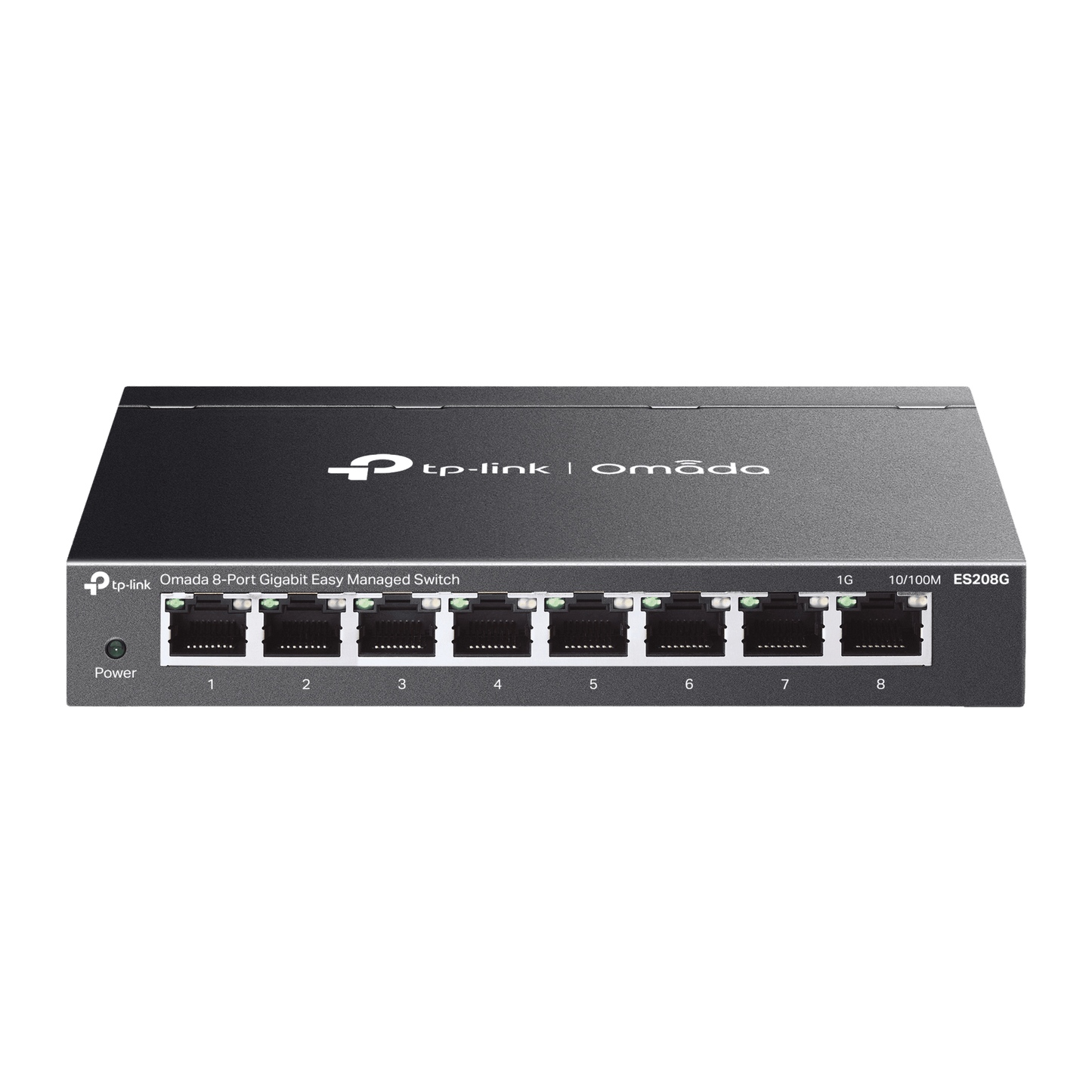 Switch Gestionado Easy Managed 8 Puertos Gigabit / 16 Gbps Capacidad / 11.9 Mpps Forwarding Rate / SDN Omada / VLAN 802.1Q / QoS / Gestión Cloud / Sin Ventilador