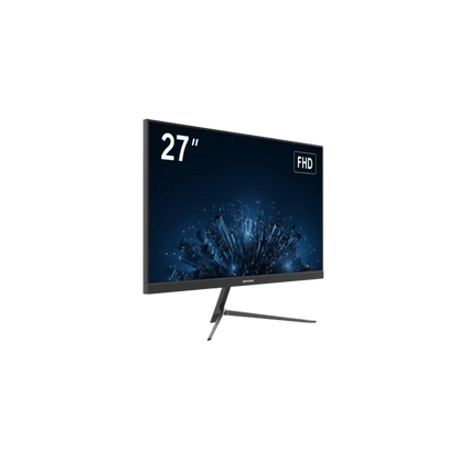 Monitor LED Full HD (1080p) de 27" / Bocinas Integradas / 100 Hz / Ideal para CCTV, Oficina y Hogar / Entrada HDMI-VGA / VESA (100 X 100) / Uso 24/7 / IPS / Ultra Delgado
