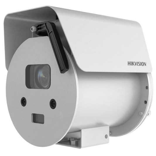 Bala IP 4 Megapixel / Lente Mot. 2.8 a 12 mm / Antiexplosión (ATEX / IECEx)/ Anticorrosión (316L) / Dual Light (50 Mts IR / 30 Mts Luz Blanca) / IP68 / IK10 / Wiper / 2 Micrófonos Integrados / PoE+