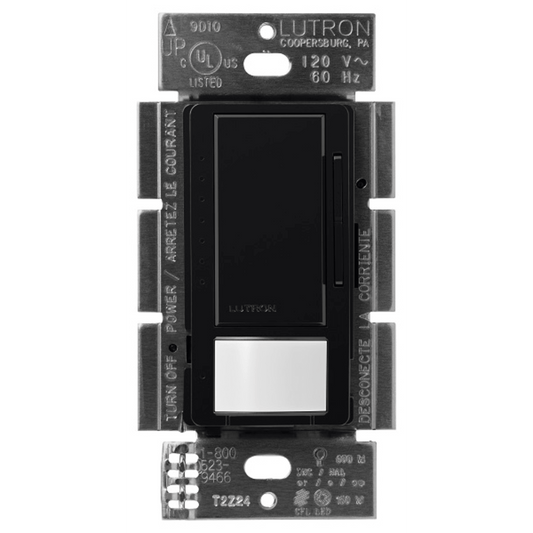 SWITCH MAESTRO MULTILOC/1 SOLO POLO 120/600W NEGRO MATE