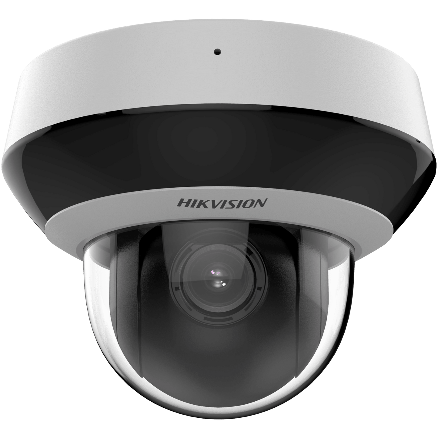 Mini Domo PTZ IP 2 Megapixel / 4X Zoom / H.265+ / 20 mts IR EXIR / WDR / PoE / IK10 / Exterior IP66 / Ultra Baja Iluminación / Micrófono Integrado / PoE / microSD
