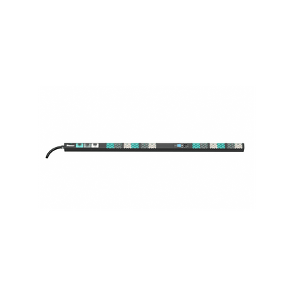 PDU Inteligente Monitoreable y Switchable EL2P para Distribución de Energía, Enchufe de Entrada NEMA L21-30P, Con 24 Salidas C13/C15 y 24 C13/C15/C19/C21, de Instalación Vertical, 208 Vca, 30 Amp