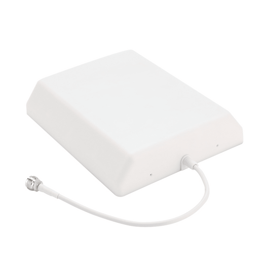 Antena Direccional tipo panel para interior. 806-960 MHz/ 1700-2100 MHz. 9 dBi de Ganancia.