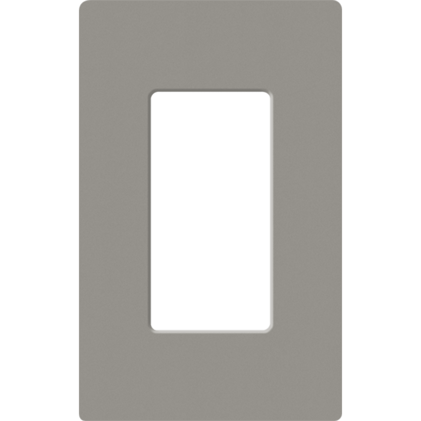 Tapa Color Cobblestone para interruptor o dimmer Lutron, 1 gang, limpio y moderno
