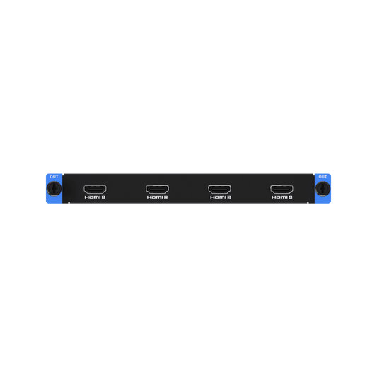 Tarjeta de Salida HDMI de 4 Canales / Resolución 4K por Puerto / Soporte Audio HDMI / Carga 2.6 MP por Puerto / Compatibilidad HDMI 1.4
