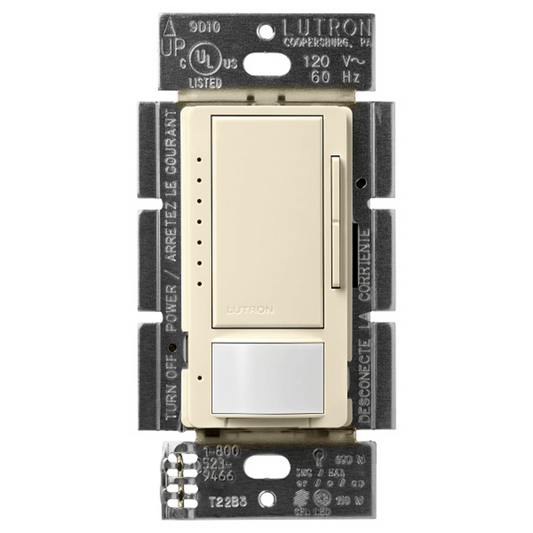 SWITCH MAESTRO MULTILOC/1 SOLO POLO 120/600W NEGRO MATE