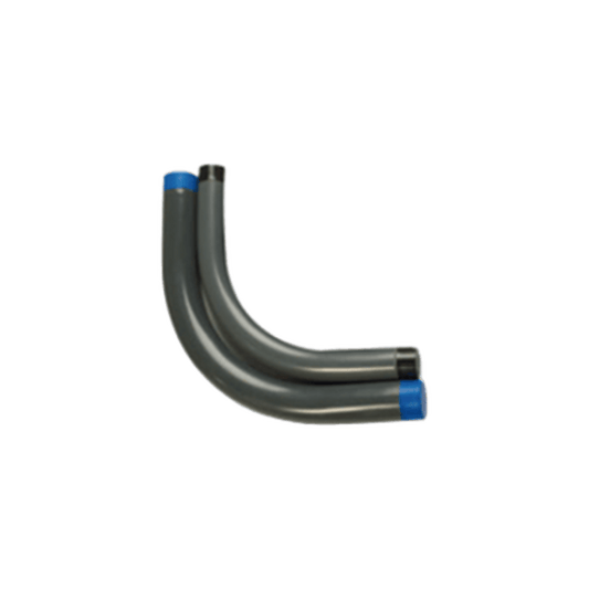 Codo Conduit Rígido de Aluminio de 2" (50.8 mm) con Recubrimiento de PVC.