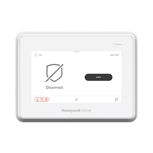 Sistema de Alarma con Pantalla Touch de 7" Compatible con sensores Inalambricos DSC, Bosh, 2GIG,ITI y Serie 5800 agregando el modulo PROTAKEOVR1