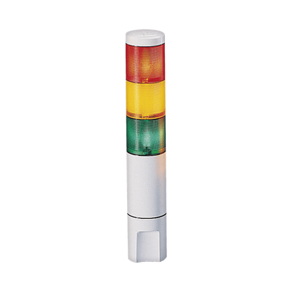 Indicador de estado LED MicroStat, 3 niveles, UL y cUL, 24 VCD, verde, rojo y ámbar