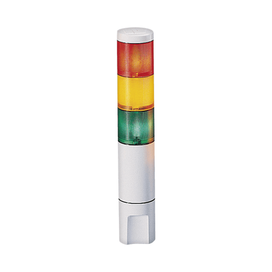 Indicador de estado LED MicroStat, 3 niveles, UL y cUL, 24 VCD, verde, rojo y ámbar