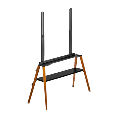 Soporte de TV Easel Studio TV Floor Stand | Compatible VESA 200x200 a 600x400 | Para Pantallas de hasta 75 Pulgadas | Capacidad de Peso 40 kg | Altura Ajustable 905-2590 mm | Incluye Cable Anti-Caída